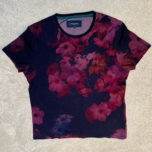 Men’s Ted Baker London Floral T Shirt